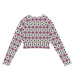 Green Diamonds | Eco-Friendly | Crop Top | TeeandTurtle | Sustainable