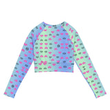 Lotus Gradiant | Eco-Friendly | Crop Top | TeeandTurtle | Sustainable