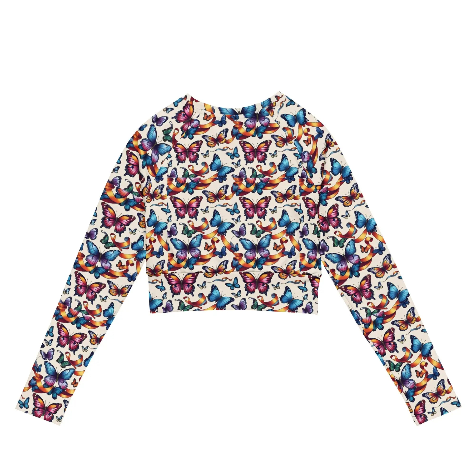 Butterfly Party | Eco-Friendly | Crop Top | TeeandTurtle | Sustainable