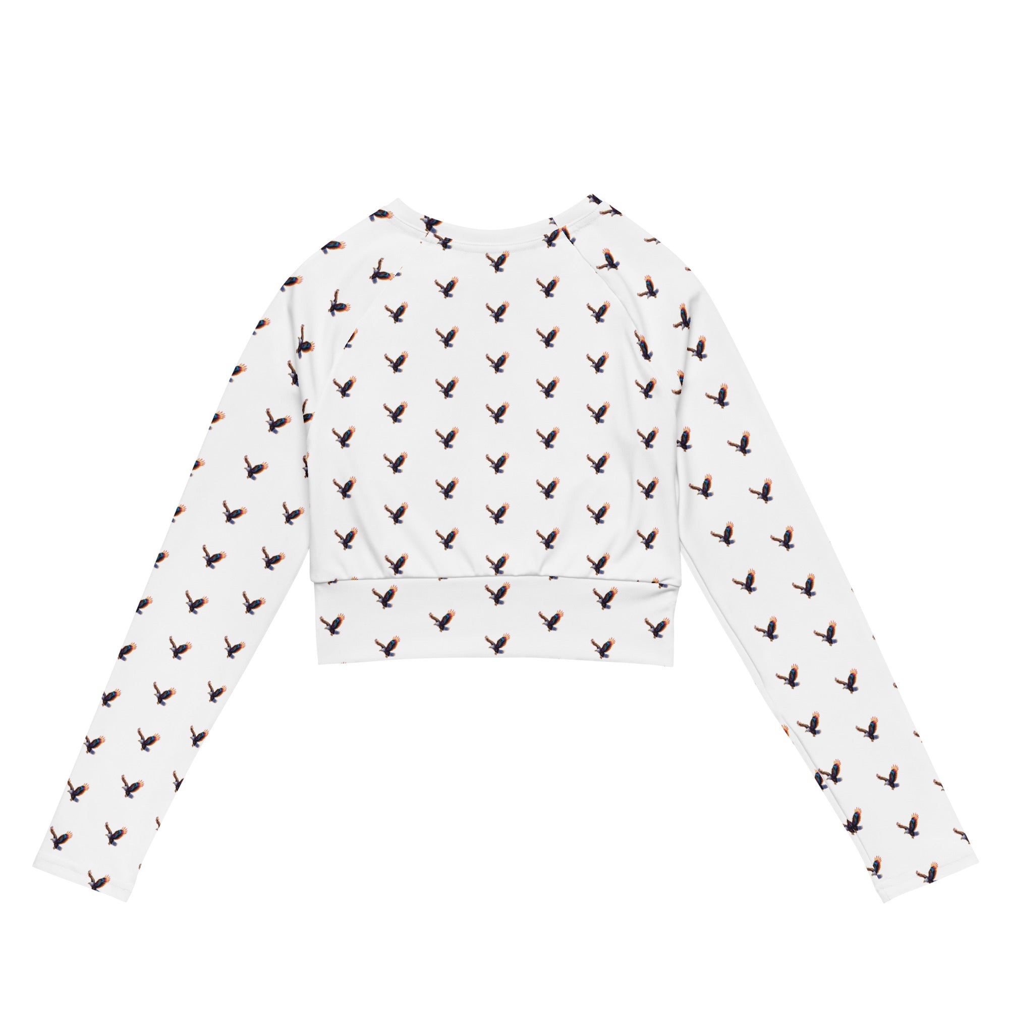 Rainbow Falcon | Eco-Friendly | Crop Top | TeeandTurtle | Sustainable