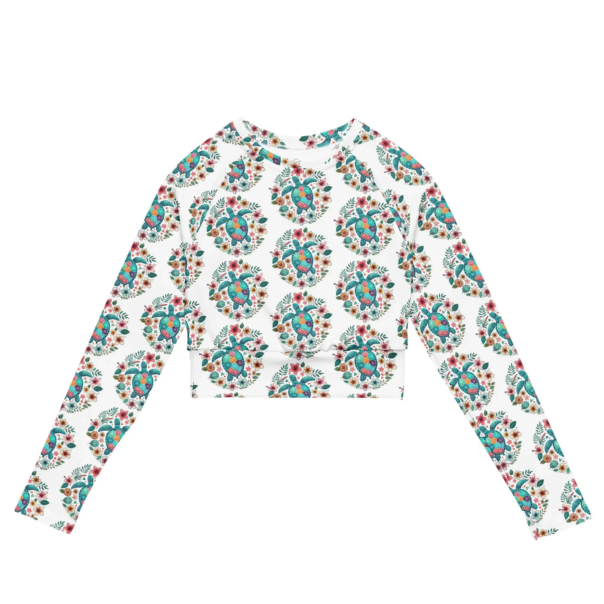 Sea Turtle | Eco-Friendly | Crop Top | TeeandTurtle | Sustainable