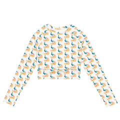 Peacock | Eco-Friendly | Crop Top | TeeandTurtle | Sustainable