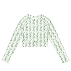 Snake Light Green | Eco-Friendly | Crop Top | TeeandTurtle | Sustainable