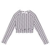 Snake Purple | Eco-Friendly | Crop Top | TeeandTurtle | Sustainable