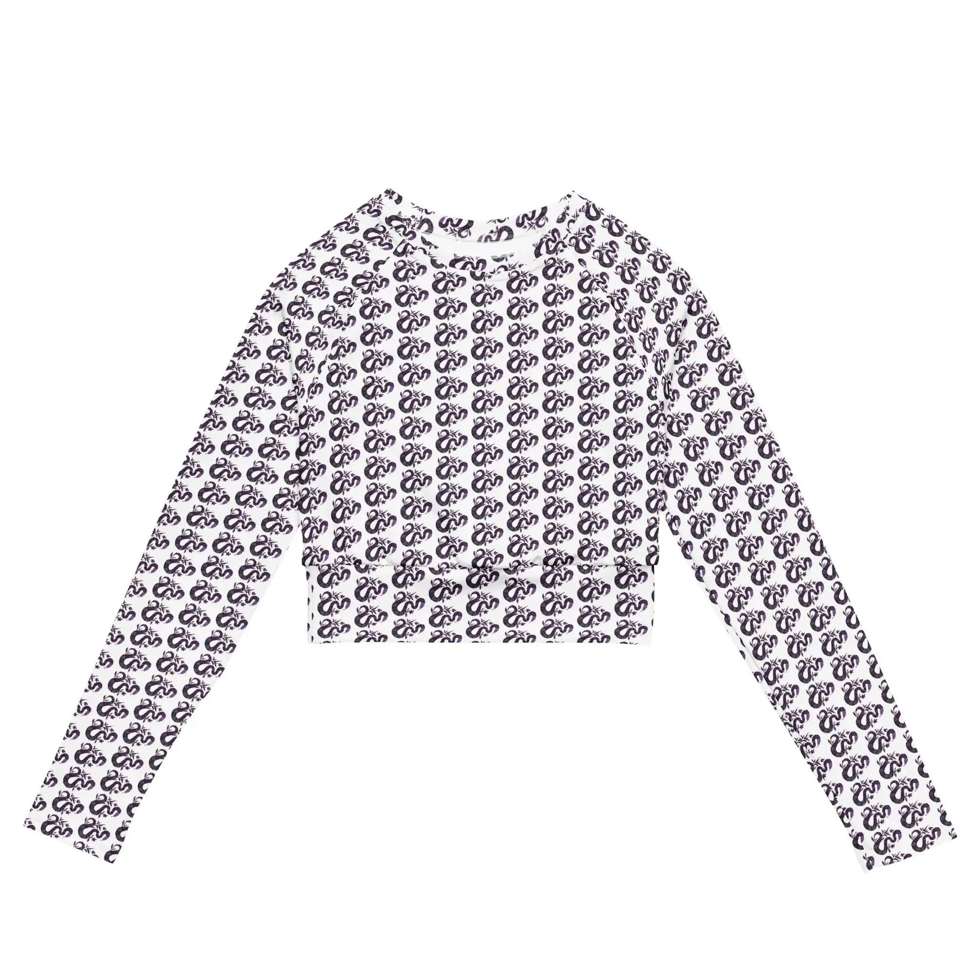 Snake Purple | Eco-Friendly | Crop Top | TeeandTurtle | Sustainable