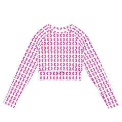 Pink Feather | Eco-Friendly | Crop Top | TeeandTurtle | Sustainable