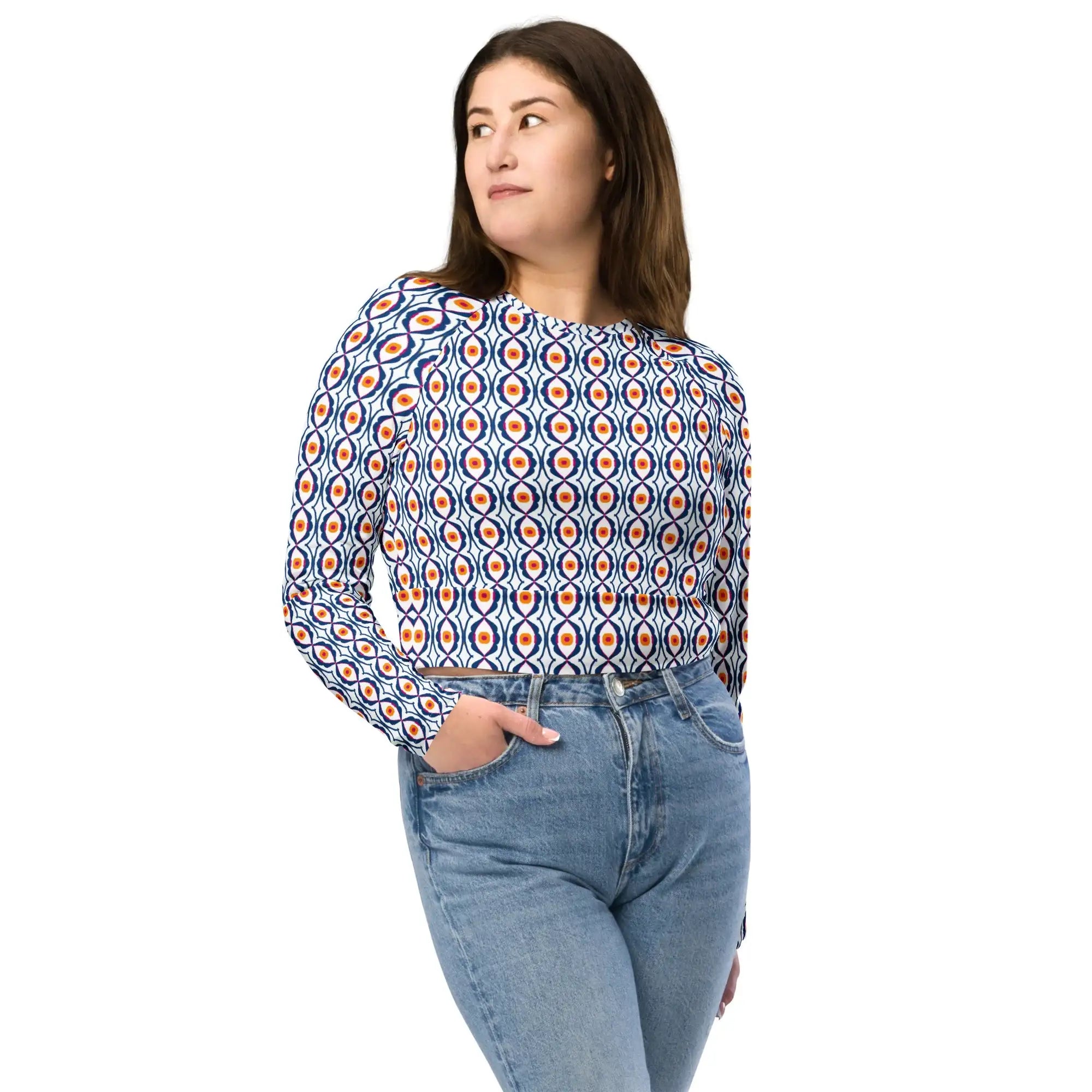 Bright Eye | Eco-Friendly | Crop Top | TeeandTurtle | Sustainable