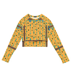 Blue Mangos | Eco-Friendly | Crop Top | TeeandTurtle | Sustainable