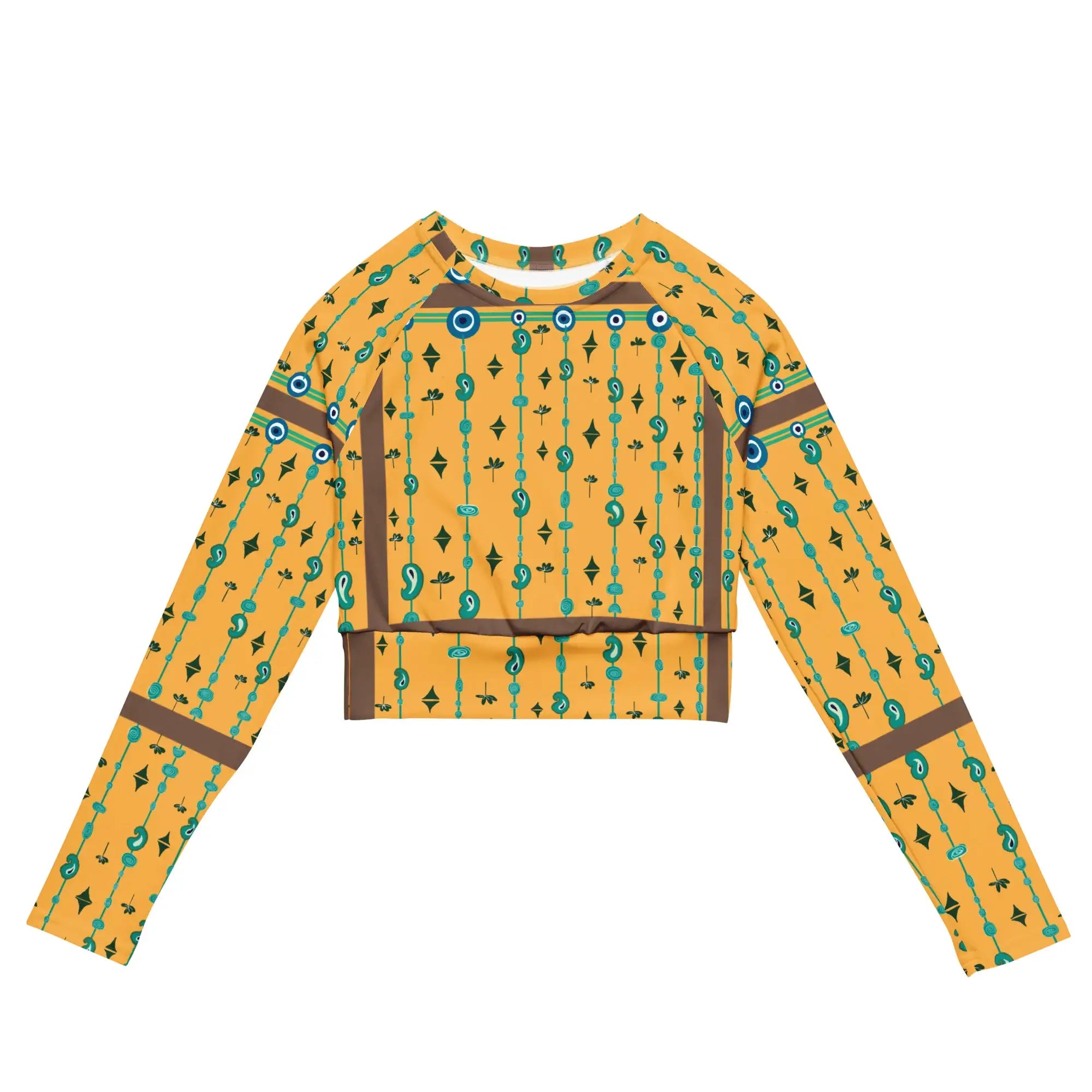 Blue Mangos | Eco-Friendly | Crop Top | TeeandTurtle | Sustainable