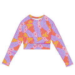 Bright Floral | Eco-Friendly | Crop Top | TeeandTurtle | Sustainable