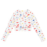 Fish Fiesta | Eco-Friendly | Crop Top | TeeandTurtle | Sustainable