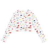 Fish Fiesta | Eco-Friendly | Crop Top | TeeandTurtle | Sustainable