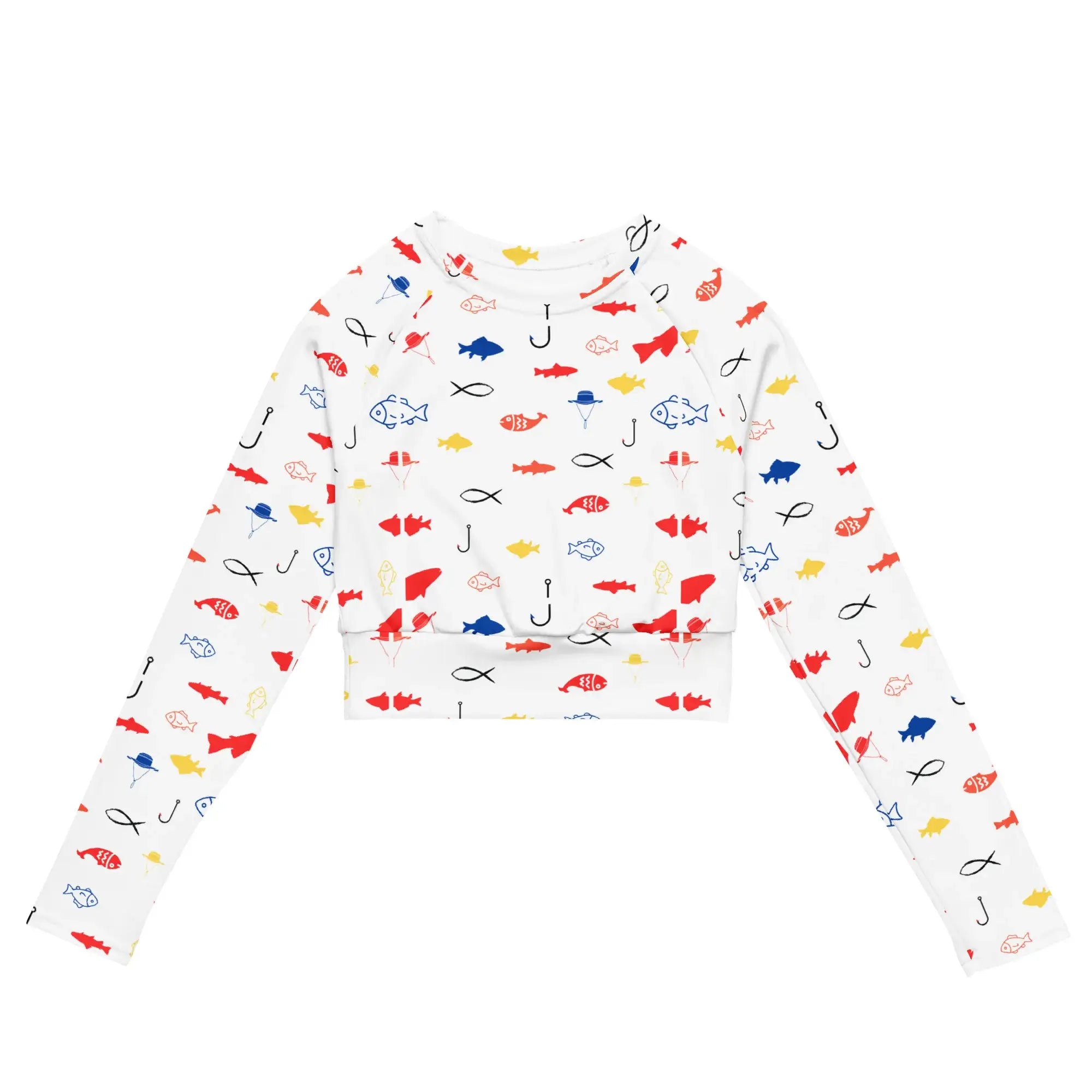 Fish Fiesta | Eco-Friendly | Crop Top | TeeandTurtle | Sustainable