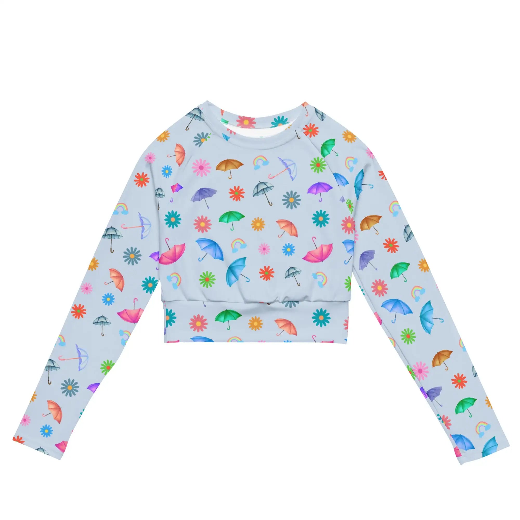 Flying Umbrella | Eco-Friendly | Crop Top | TeeandTurtle | Sustainable