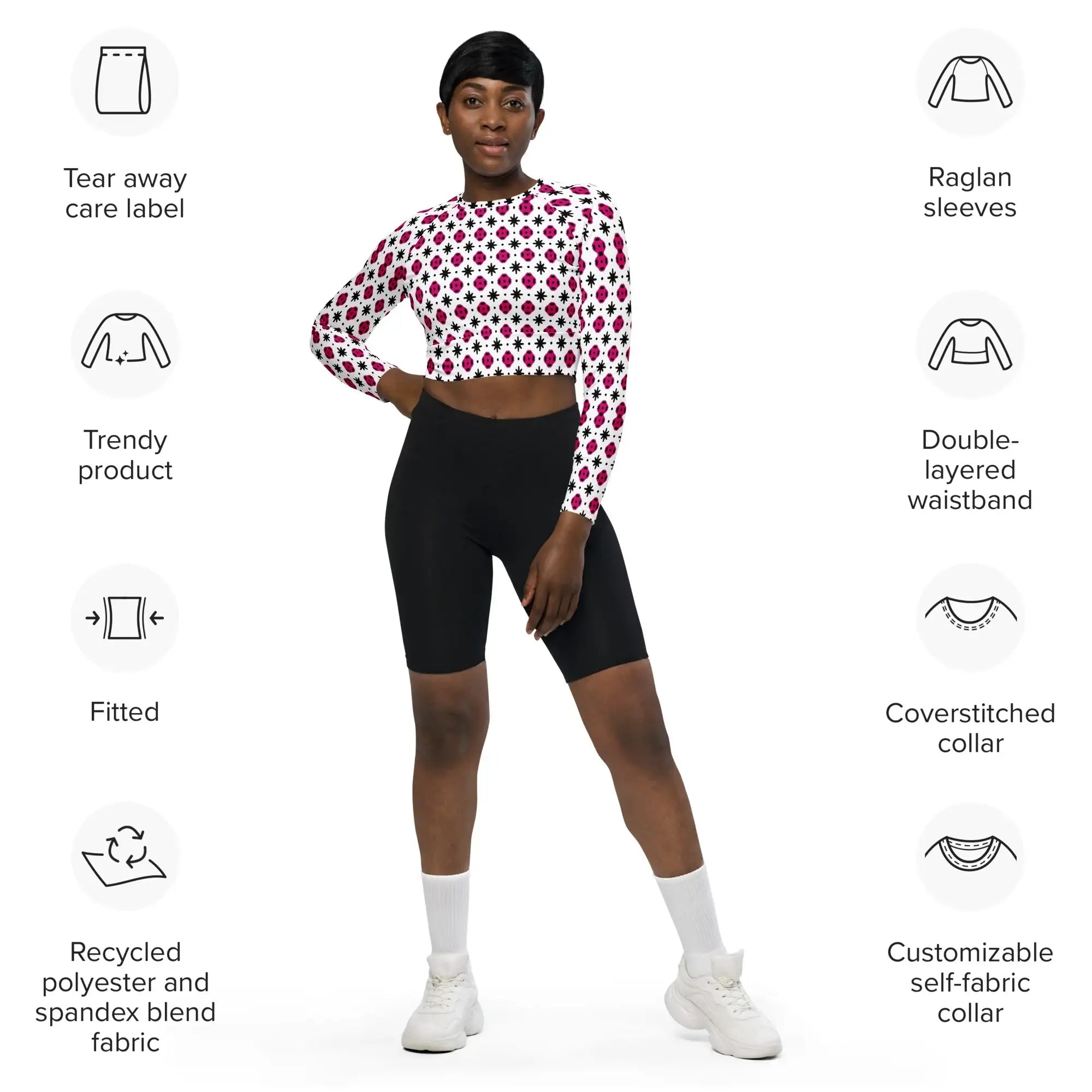 Strawberry | Eco-Friendly | Crop Top | TeeandTurtle | Sustainable