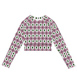 Green Diamonds | Eco-Friendly | Crop Top | TeeandTurtle | Sustainable