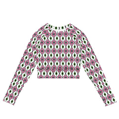 Green Diamonds | Eco-Friendly | Crop Top | TeeandTurtle | Sustainable