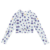 Blue Drops | Eco-Friendly | Crop Top | TeeandTurtle | Sustainable