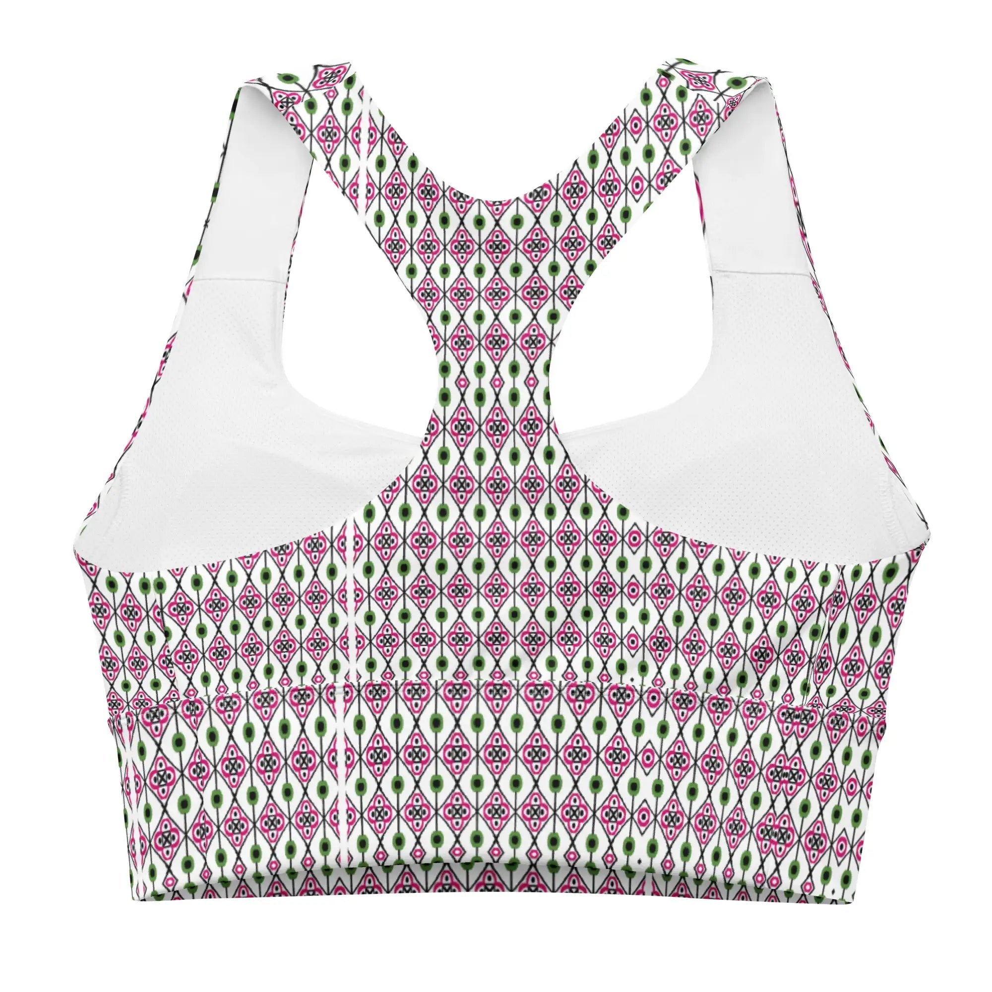Green Diamonds | Eco-Friendly | Sports Bra | TeeandTurtle | Sustainable
