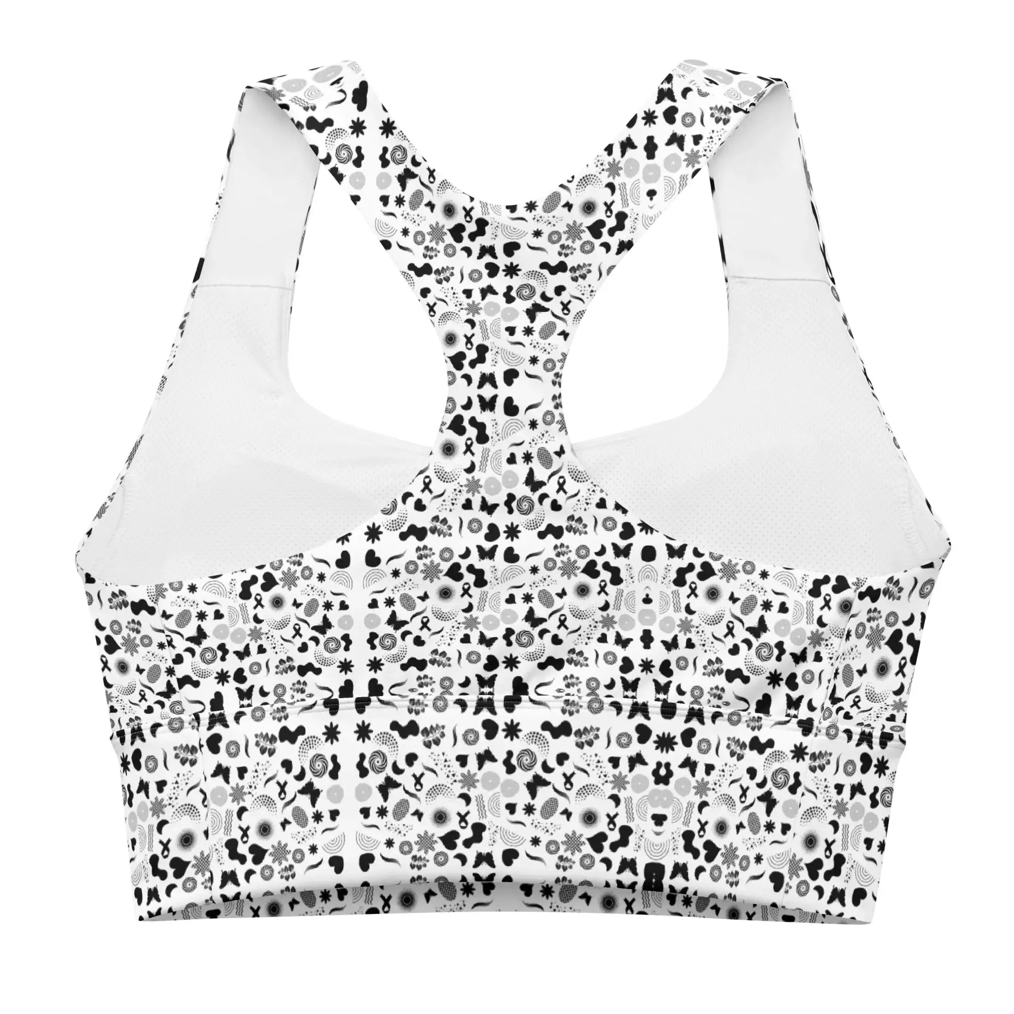 Black Garden | Eco-Friendly | Sports Bra | TeeandTurtle | Sustainable