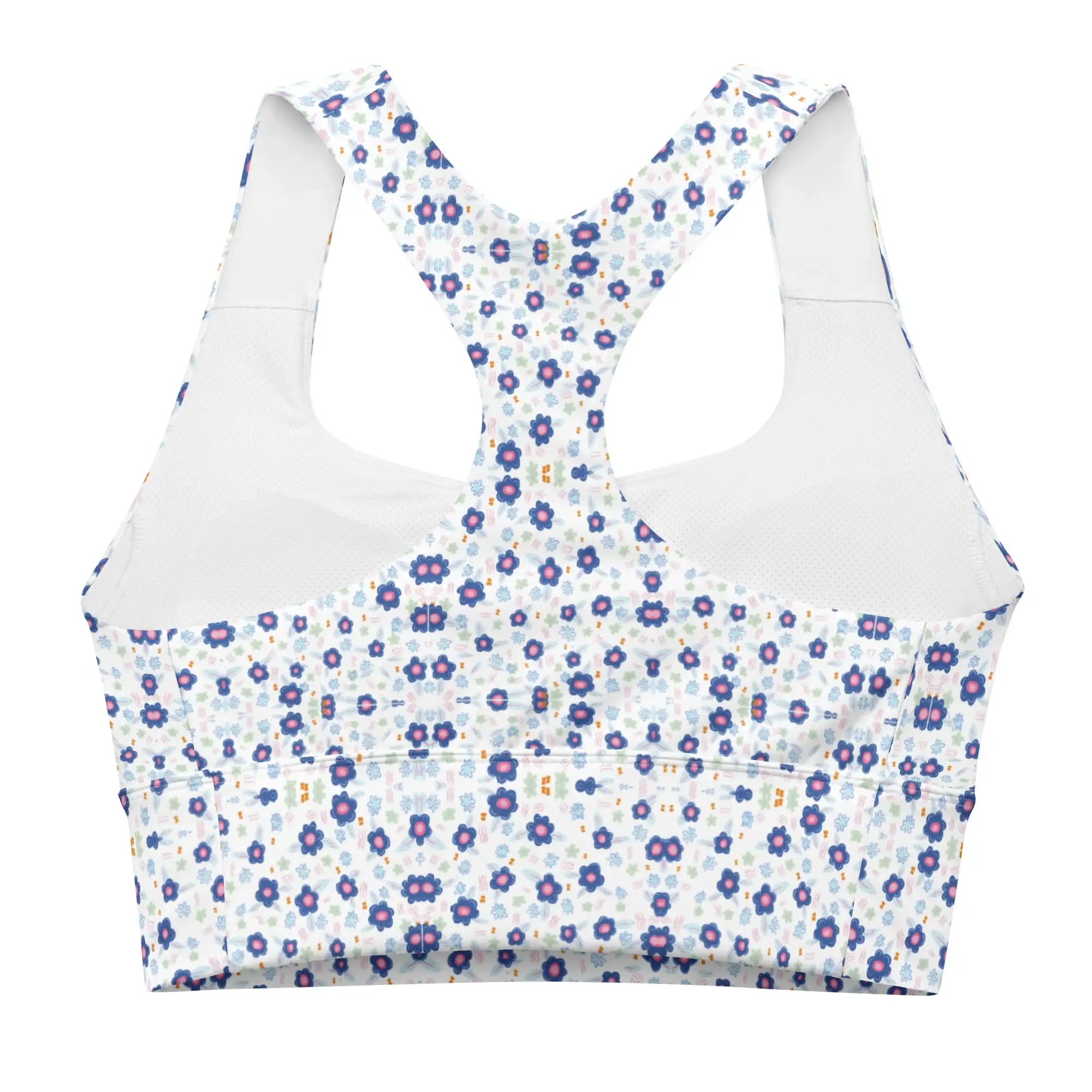 Blue Drops | Eco-Friendly | Sports Bra | TeeandTurtle | Sustainable
