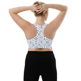 Blue Drops | Eco-Friendly | Sports Bra | TeeandTurtle | Sustainable