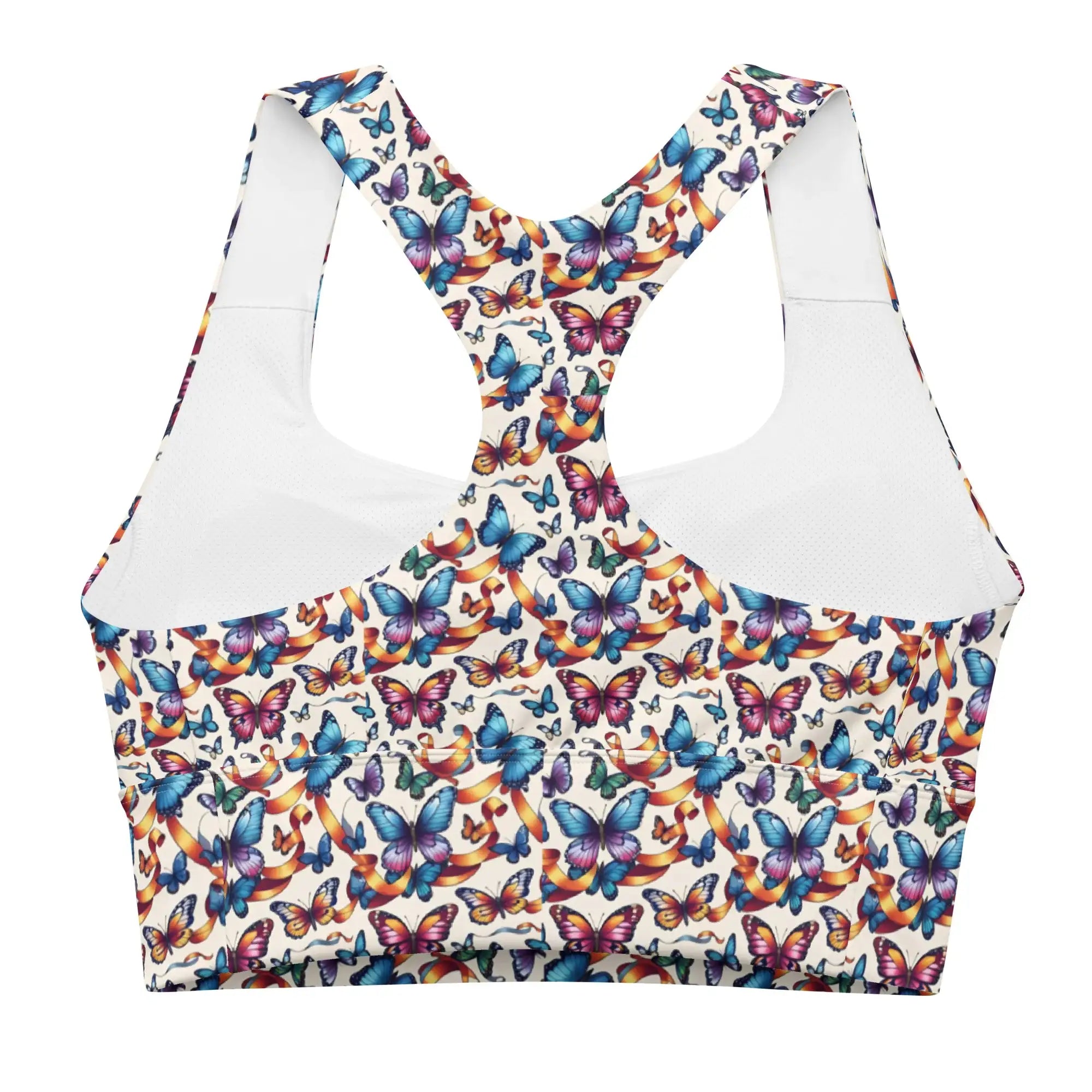 Butterfly Party | Eco-Friendly | Sports Bra | TeeandTurtle | Sustainable
