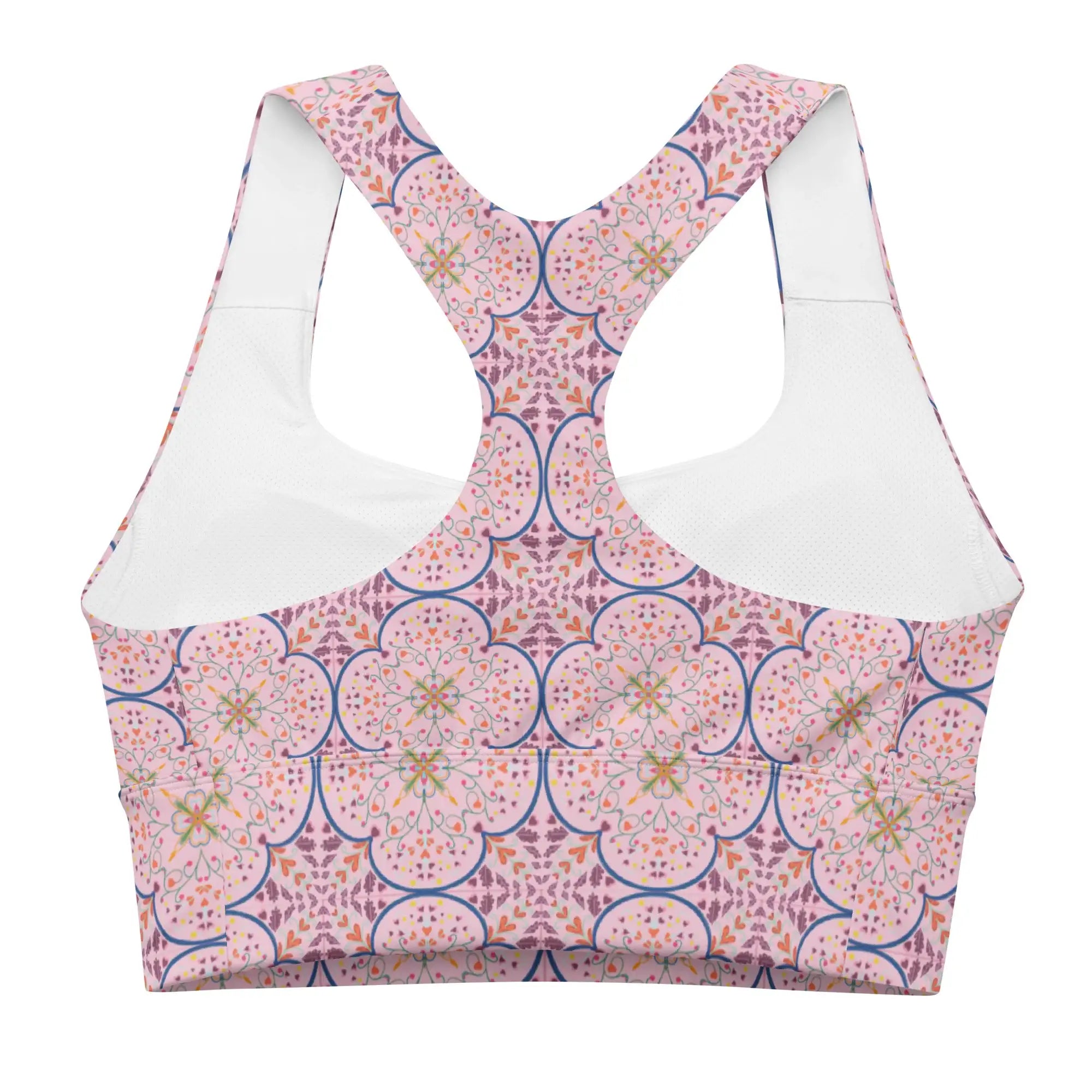 Mandala Heart | Eco-Friendly | Sports Bra | TeeandTurtle | Sustainable