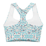 Winter Leaves | Eco-Friendly | Sports Bra | TeeandTurtle | Sustainable