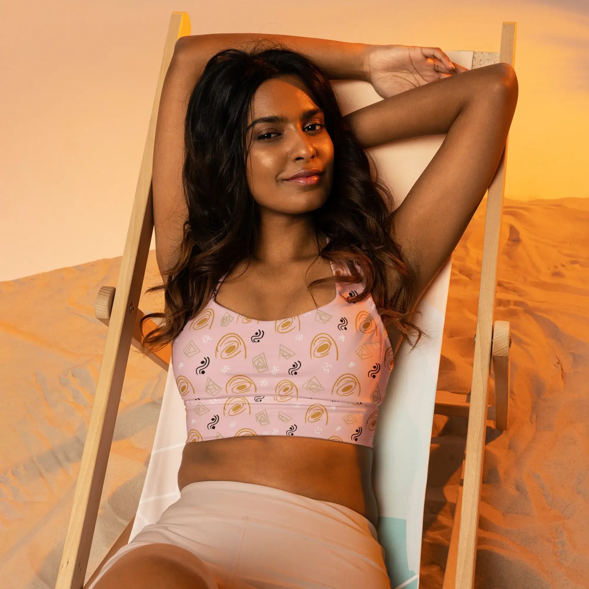 Abstract | Eco-Friendly | Sports Bra | TeeandTurtle | Sustainable