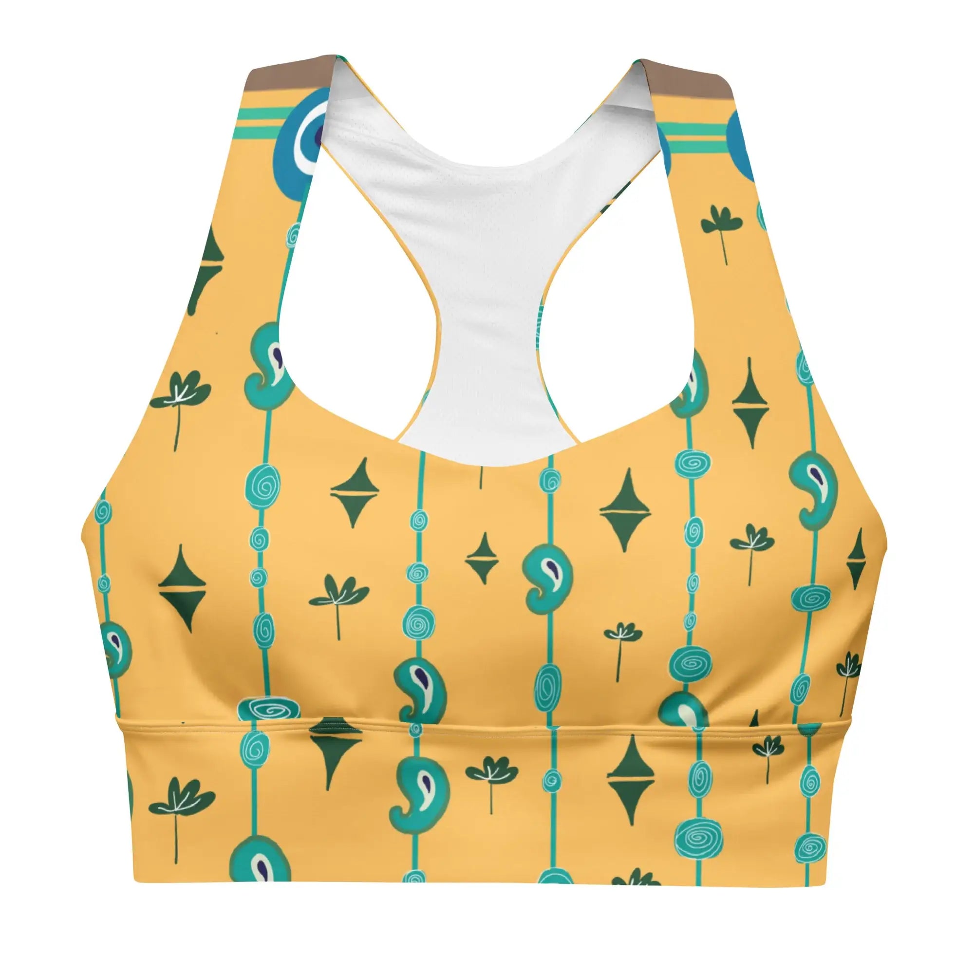 Blue Mangos | Eco-Friendly | Sports Bra | TeeandTurtle | Sustainable