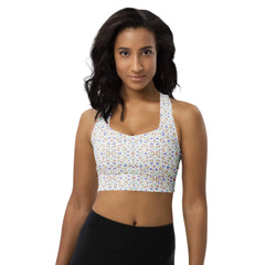 Rainbow Clouds | Eco-Friendly | Sports Bra | TeeandTurtle | Sustainable