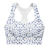 Blue Drops | Eco-Friendly | Sports Bra | TeeandTurtle | Sustainable