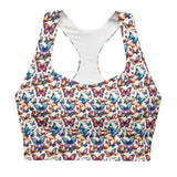 Butterfly Party | Eco-Friendly | Sports Bra | TeeandTurtle | Sustainable