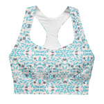 Winter Leaves | Eco-Friendly | Sports Bra | TeeandTurtle | Sustainable