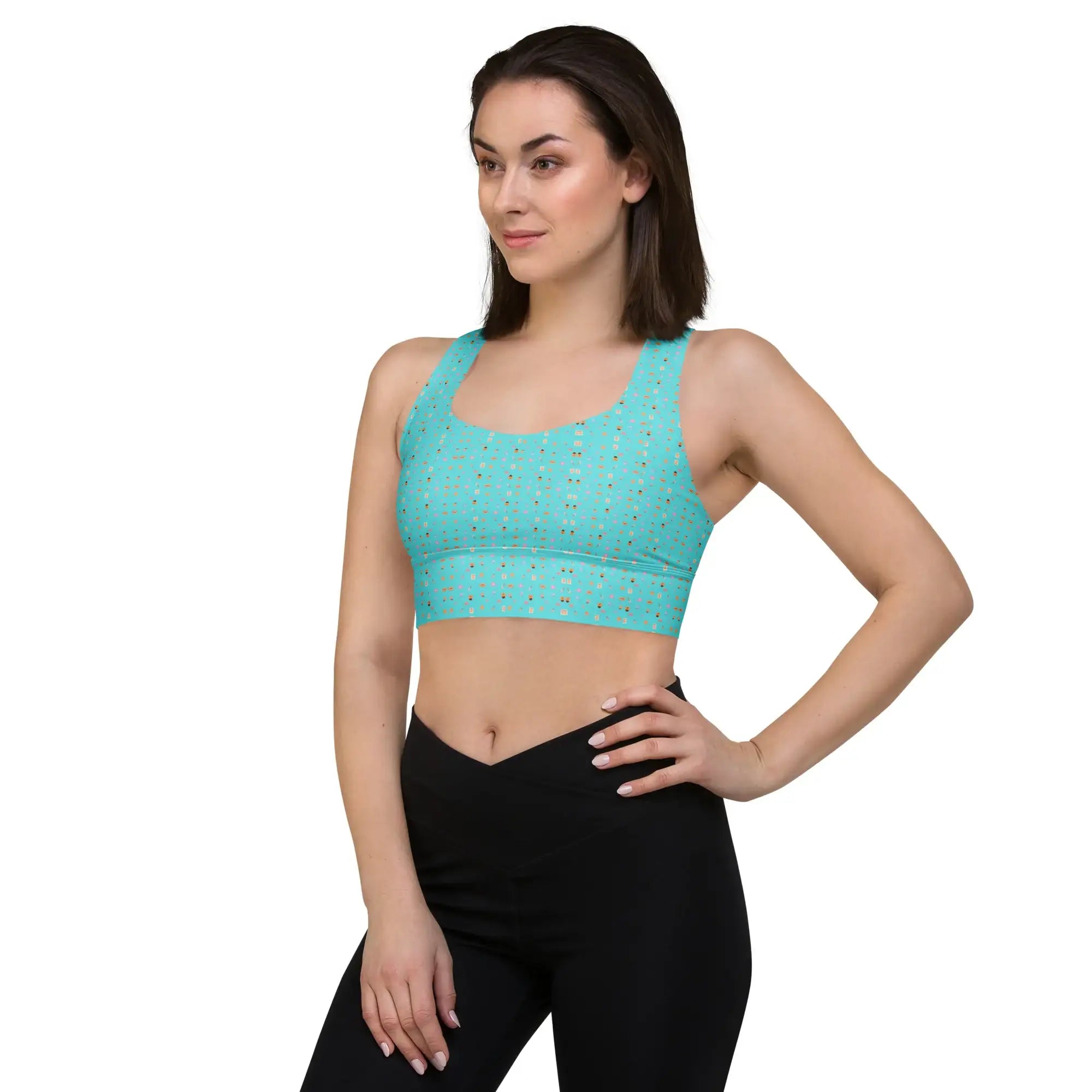 Blue Garden Tools | Eco-Friendly | Sports Bra | TeeandTurtle | Sustainable
