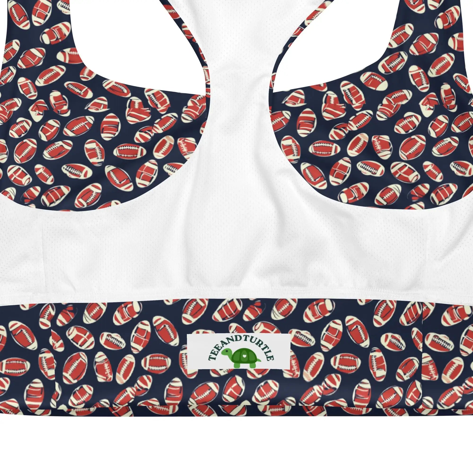 Football | Eco-Friendly | Sports Bra | TeeandTurtle | Sustainable
