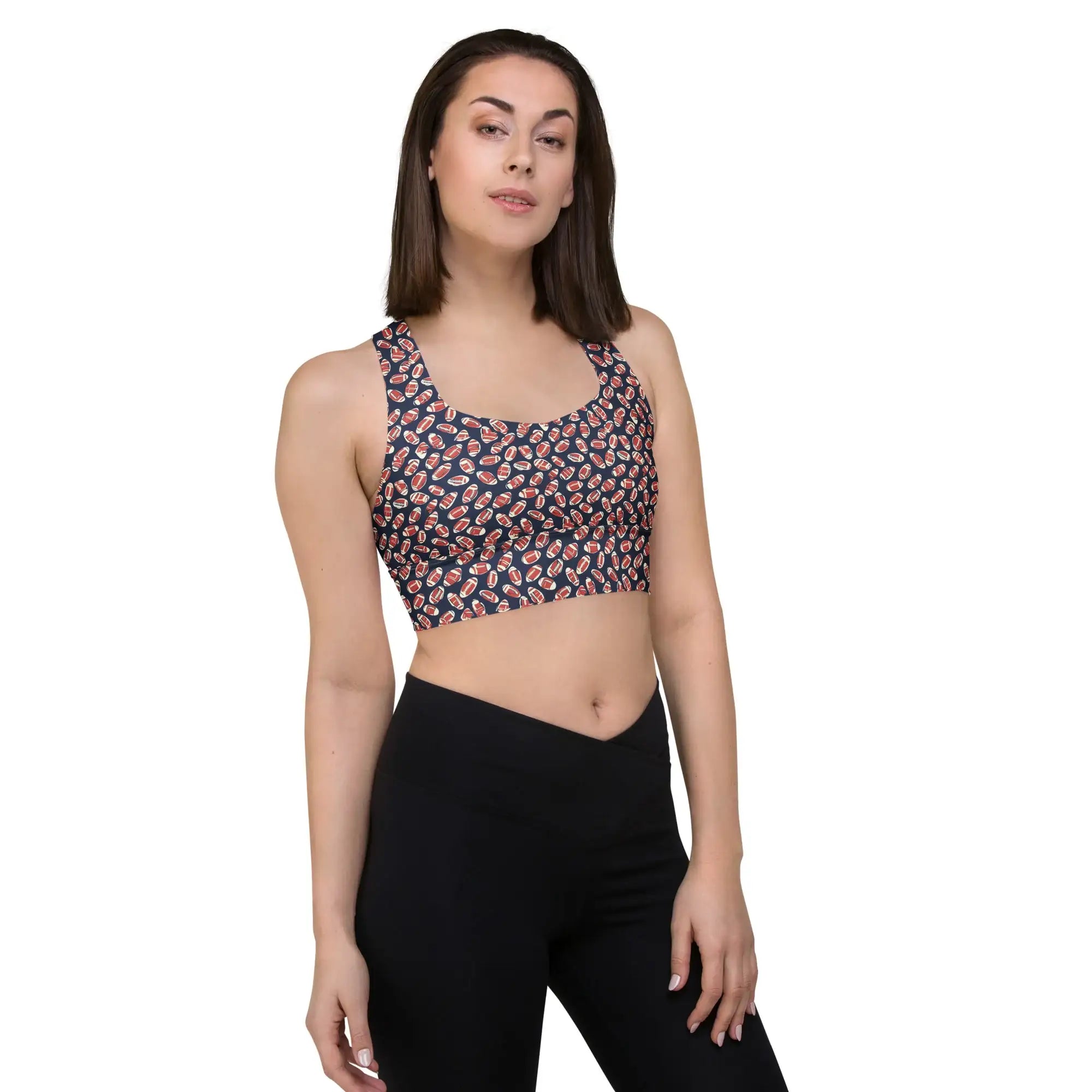Football | Eco-Friendly | Sports Bra | TeeandTurtle | Sustainable