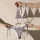 Butterfly Party | Eco-Friendly | String Bikini | TeeandTurtle | Sustainable