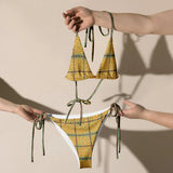 Blue Mangos | Eco-Friendly | String Bikini | TeeandTurtle | Sustainable