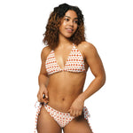 Orange Batik | Eco-Friendly | String Bikini | TeeandTurtle | Sustainable