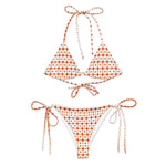 Orange Batik | Eco-Friendly | String Bikini | TeeandTurtle | Sustainable