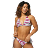Strawberry | Eco-Friendly | String Bikini | TeeandTurtle | Sustainable