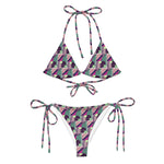 Geometrical | Eco-Friendly | String Bikini | TeeandTurtle | Sustainable