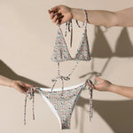 Birds Garden | Eco-Friendly | String Bikini | TeeandTurtle | Sustainable