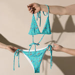 Fish Fiesta | Eco-Friendly | String Bikini | TeeandTurtle | Sustainable