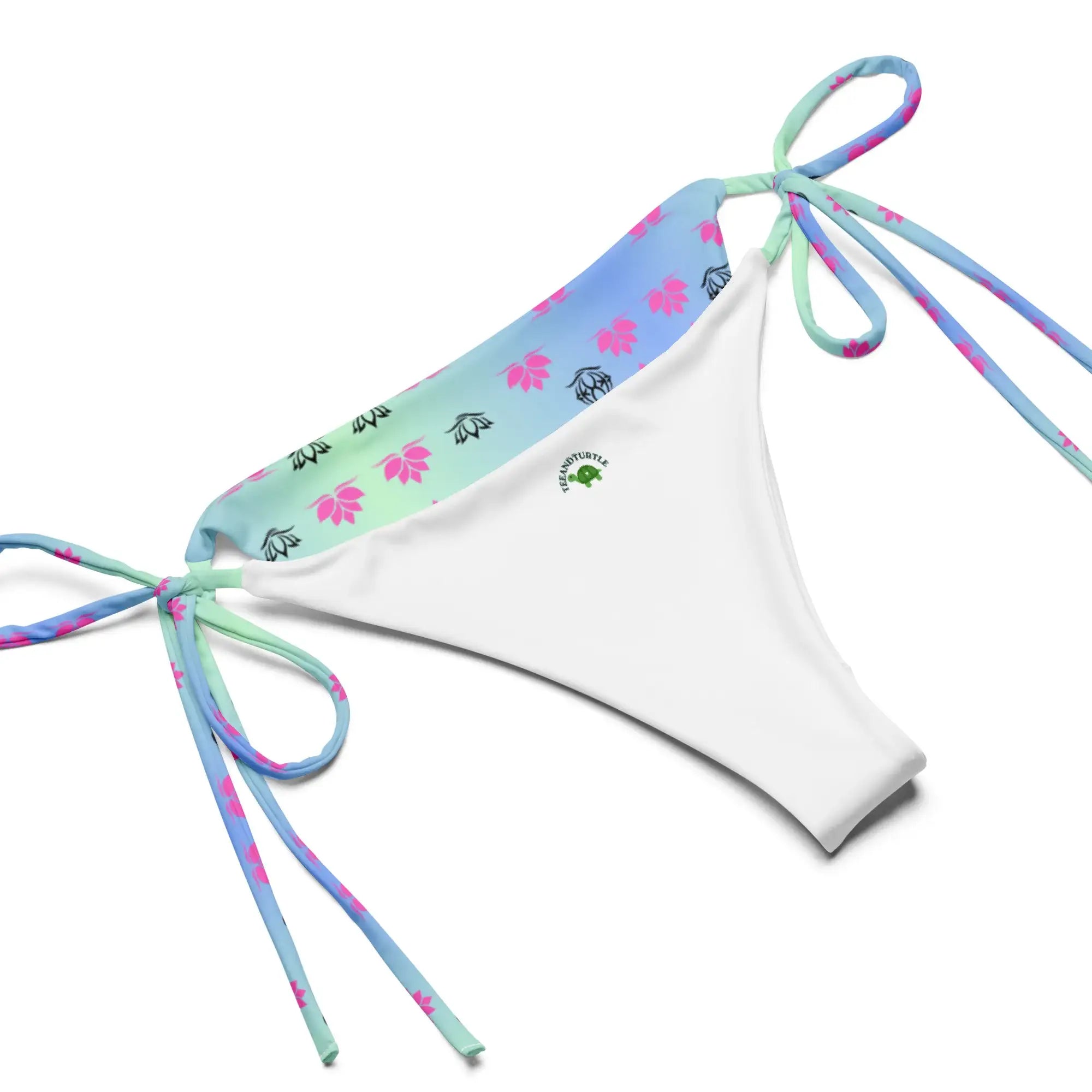 Lotus Gradiant | Eco-Friendly | String Bikini | TeeandTurtle | Sustainable