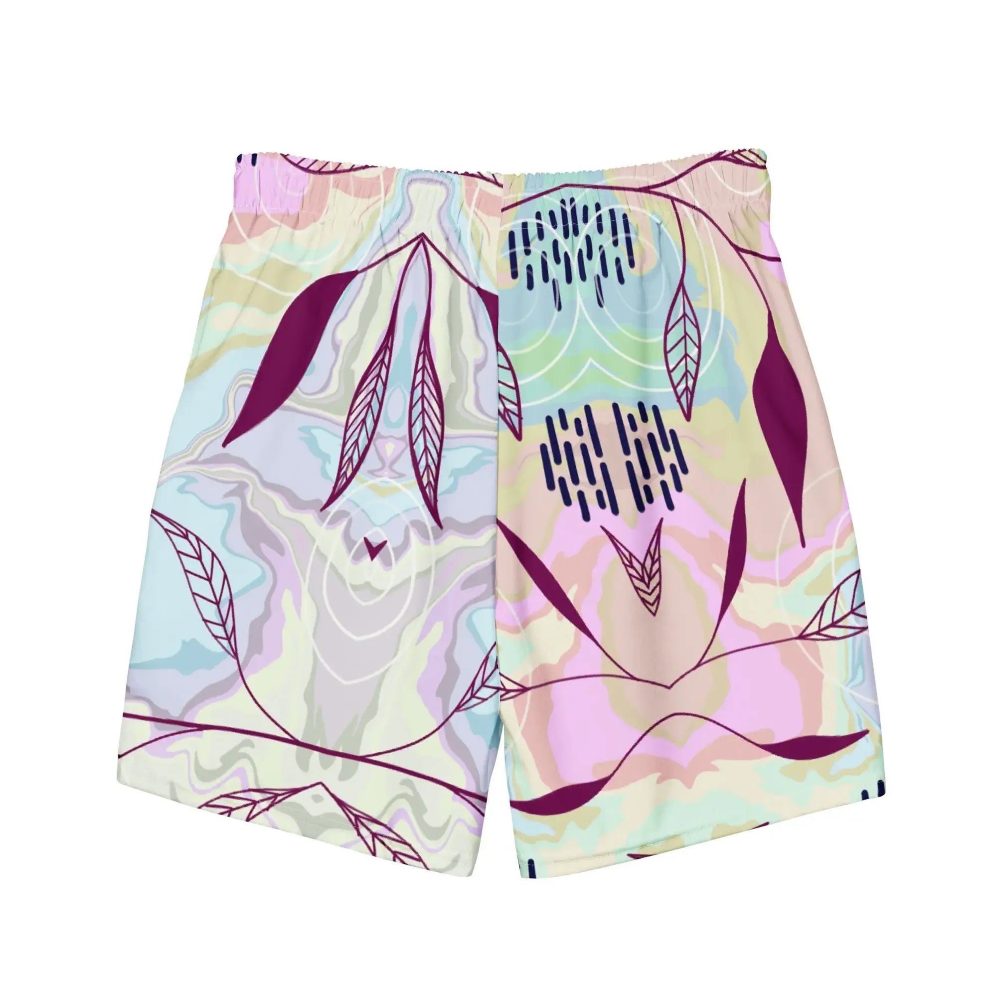 Marble Leaves | Eco-Friendly | Swim Shorts | TeeandTurtle | Sustainable