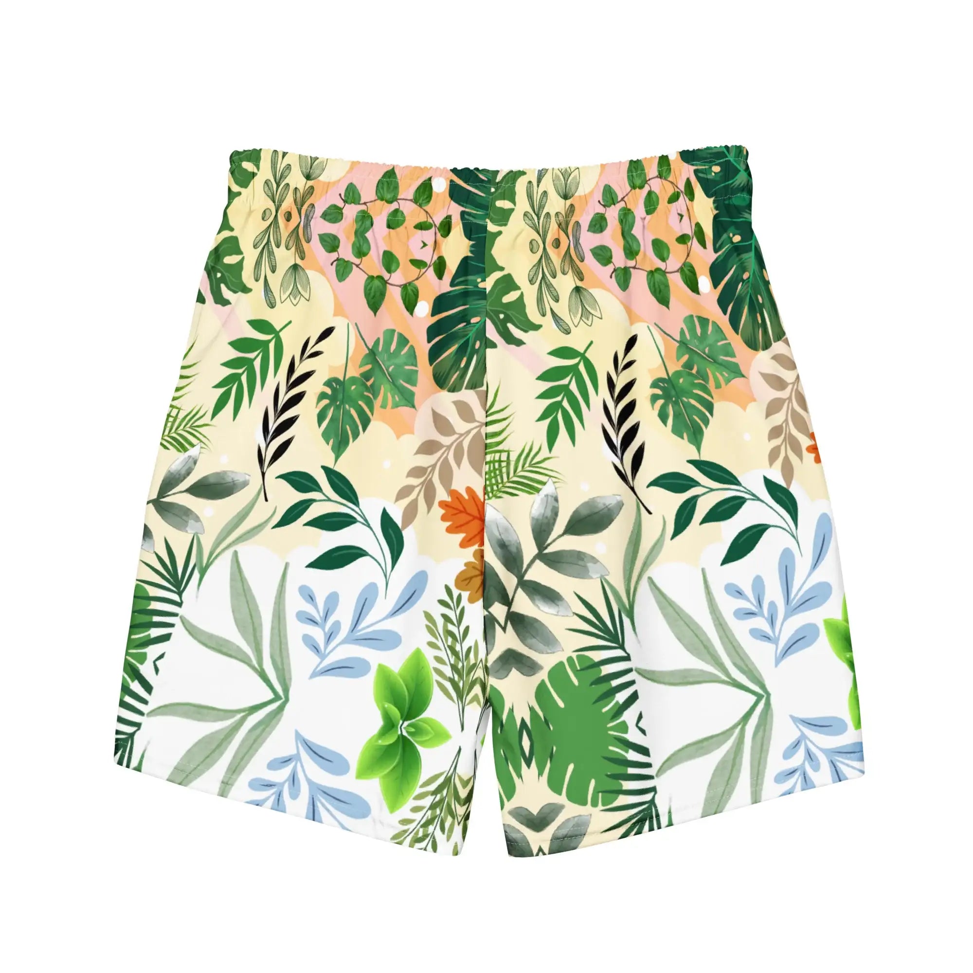Boho Floral | Eco-Friendly | Swim Shorts | TeeandTurtle | Sustainable
