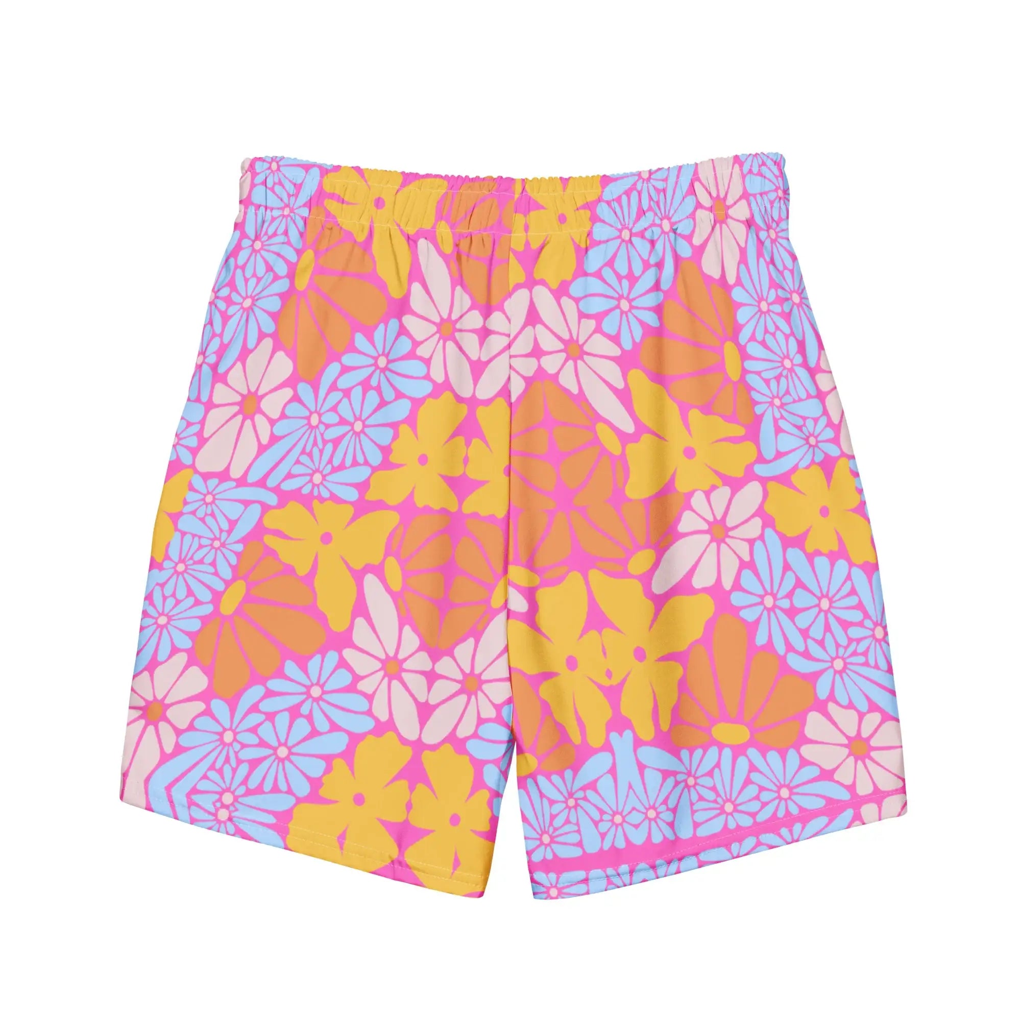 Bright Floral | Eco-Friendly | Swim Shorts | TeeandTurtle | Sustainable